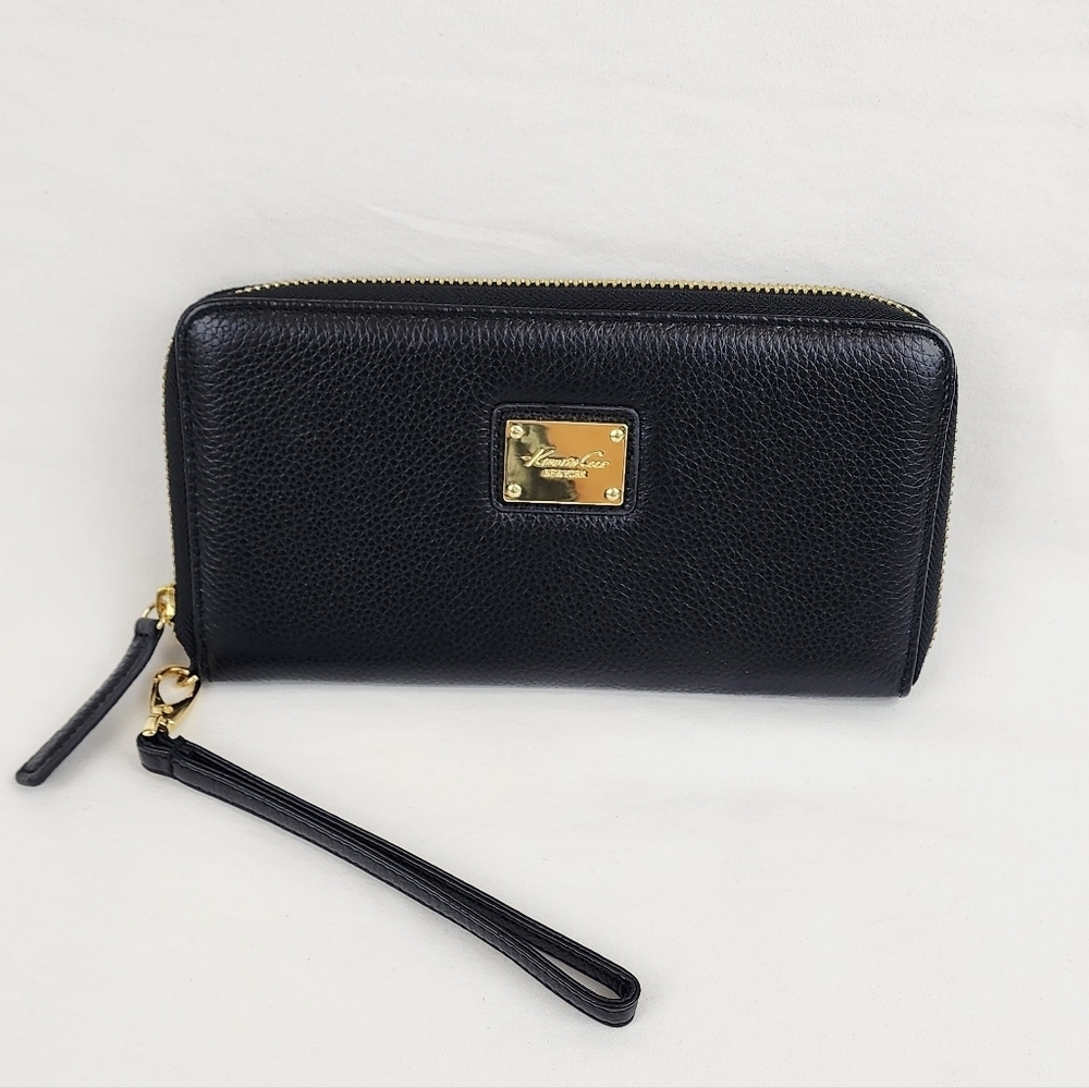 Kenneth Cole New York Black Leather Wallet